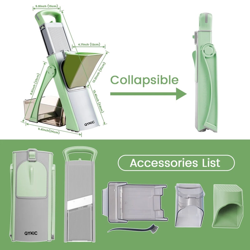 MultiFunction Vegetable Grater And Mandoline Slicer 3