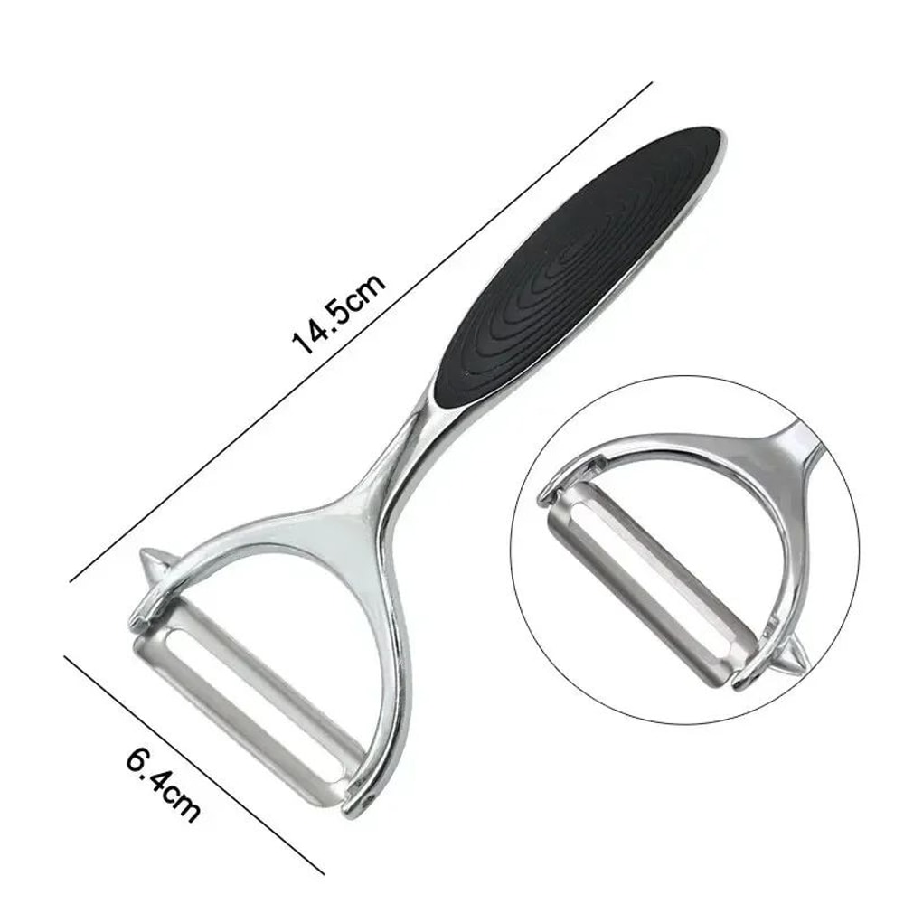 Stainless Steel MultiFunction Vegetable And Fruit Peeler 3