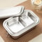 Stainless Steel DoubleLayer 1200 Ml Bento Lunch Box 3