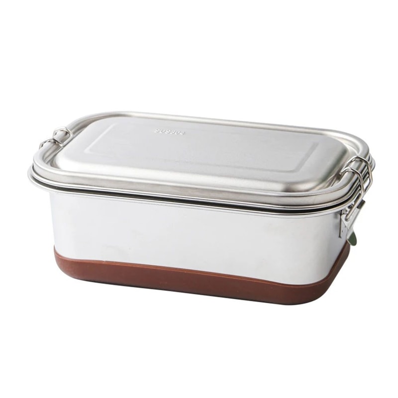 Stainless Steel DoubleLayer 1200 Ml Bento Lunch Box 9