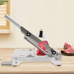 adjustable manual stainless steel meat and vegetable slicer