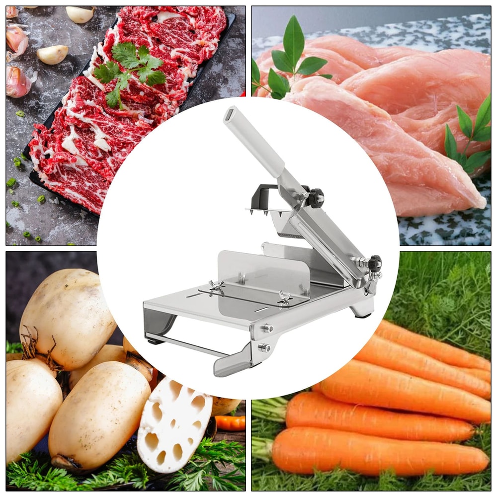 Adjustable Manual Stainless Steel Meat And Vegetable Slicer 9