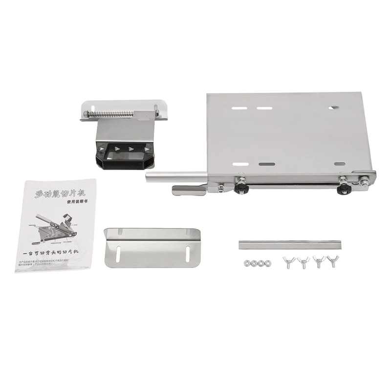 Adjustable Manual Stainless Steel Meat And Vegetable Slicer 10