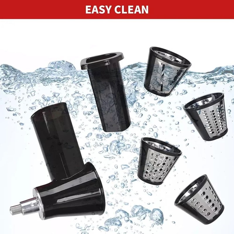 KitchenAid Stand Mixer Slicer Shredder Cheese Grater Attachment 4