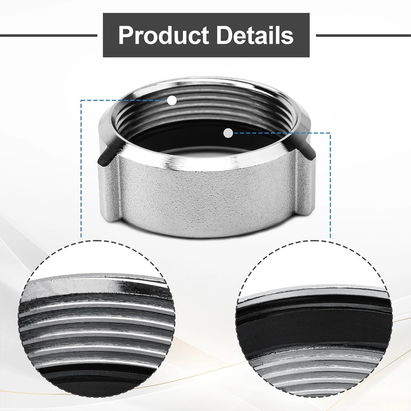 Propeller Nut Compatible With DPS DPSA Drives Replacement For Volvo Penta 3851569 2