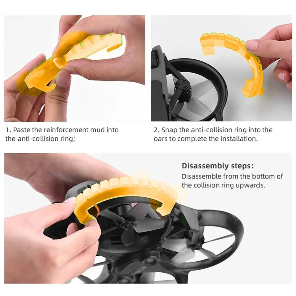 Propeller Guard For DJI Avata Quick Release Protective Rings 6