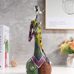 abstract resin art figurine decorative accessory