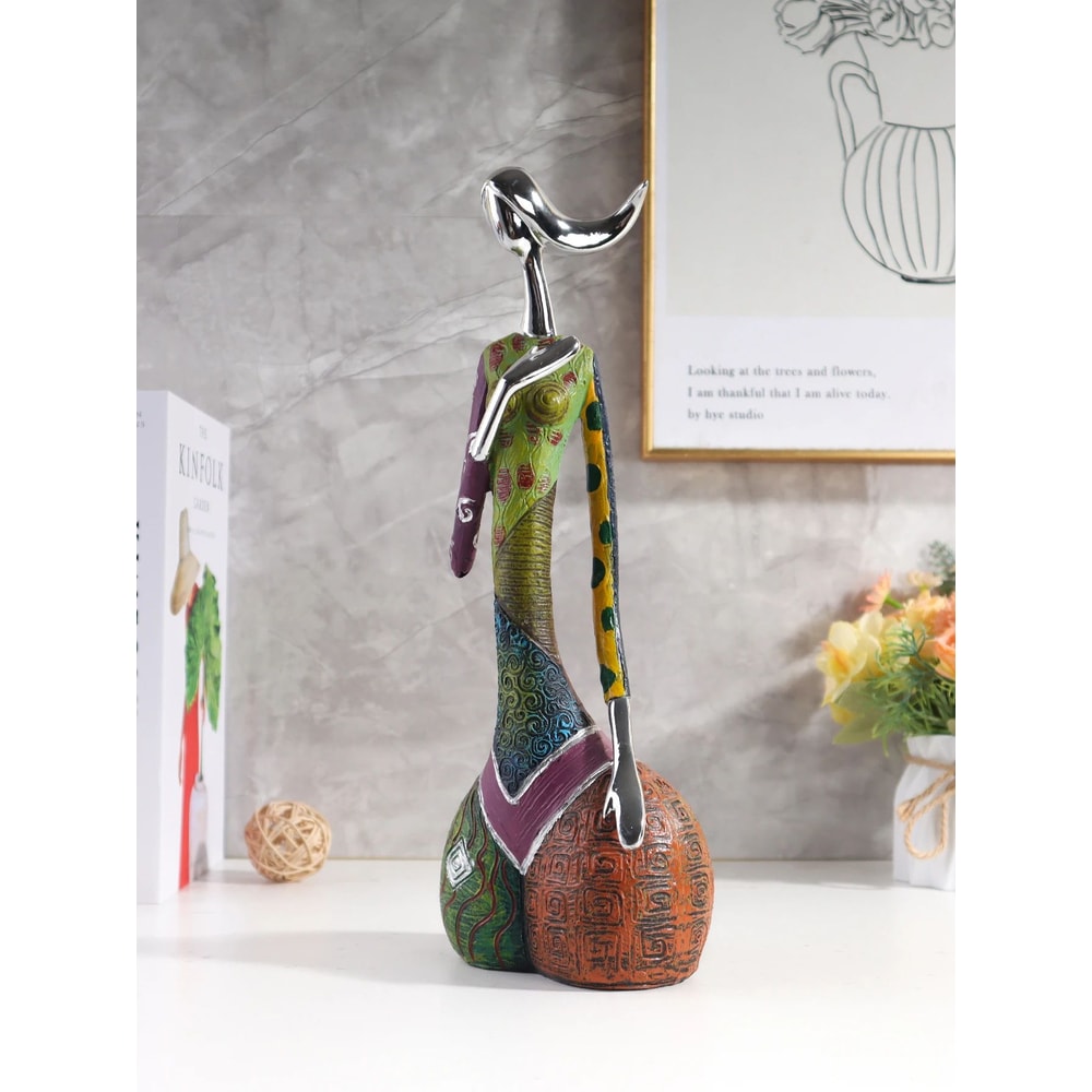 Abstract Resin Art Figurine Decorative Accessory 1
