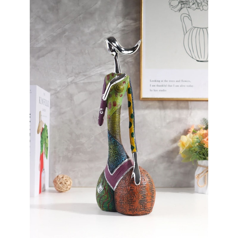 Abstract Resin Art Figurine Decorative Accessory 1
