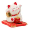 25 Inch Solar Powered Waving Lucky Cat Figurine 3
