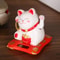 25 Inch Solar Powered Waving Lucky Cat Figurine 7