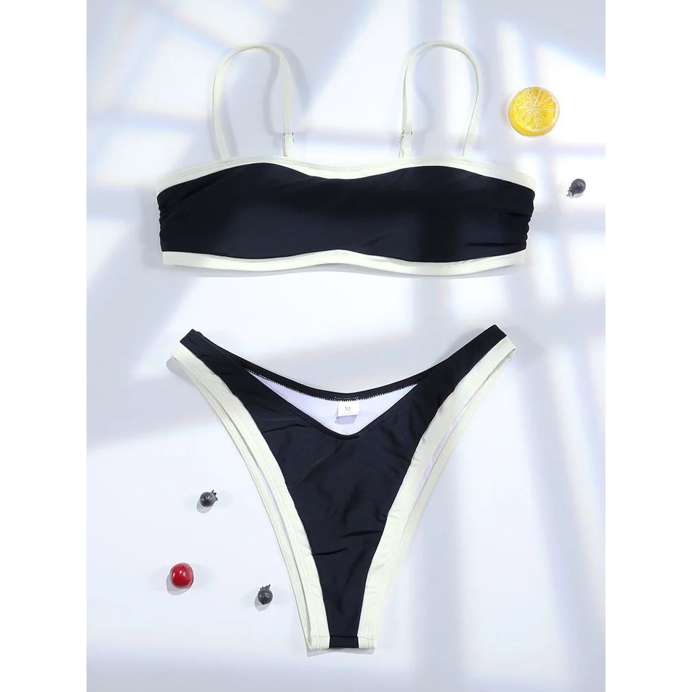 Miyouj High Cut PushUp TwoPiece Bikini Swimsuit For Women 0