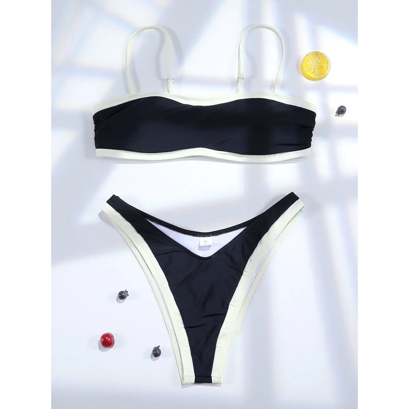 Miyouj High Cut PushUp TwoPiece Bikini Swimsuit For Women 0