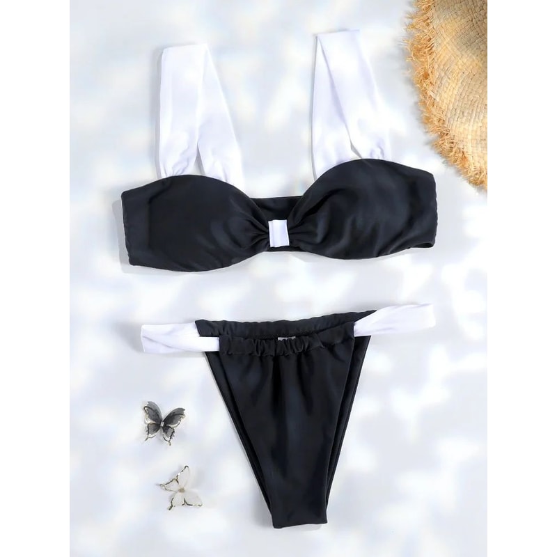 Miyouj High Cut PushUp TwoPiece Bikini Swimsuit For Women 3