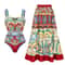 2024 Vintage Pattern OnePiece Swimsuit For Women 7