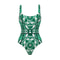 2024 Vintage Pattern OnePiece Swimsuit For Women 15