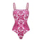 2024 Vintage Pattern OnePiece Swimsuit For Women 19