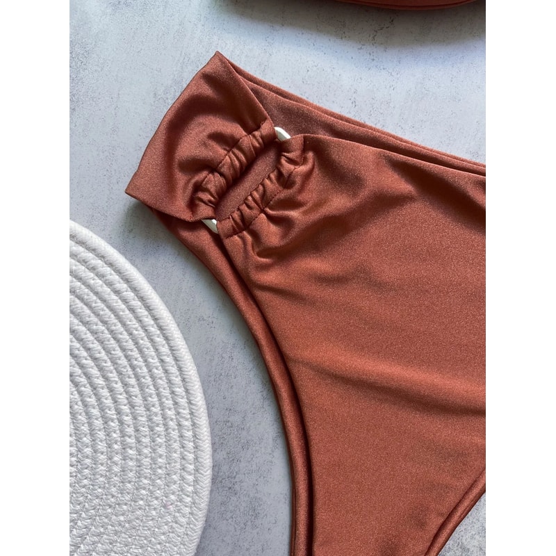 Bandeau PushUp Bikini Set Womens Brazilian Swimwear 2024 7