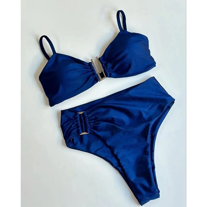 Bandeau PushUp Bikini Set Womens Brazilian Swimwear 2024 9