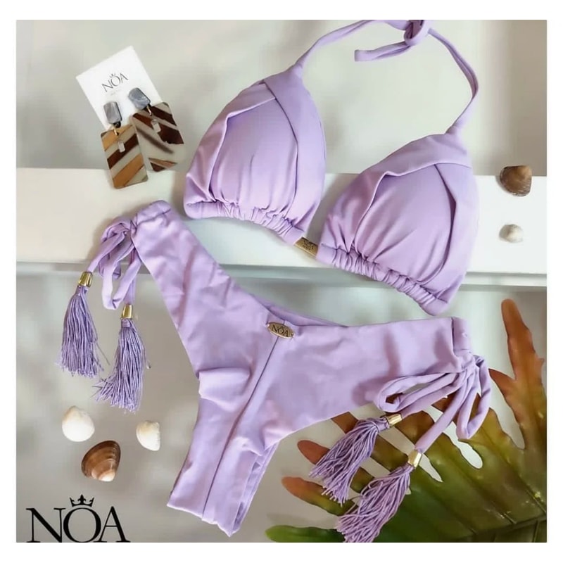 RUOTONGSEPT 13Color Triangle Bikini PushUp Swimwear Set For Women 0