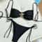 Womens Metal Starfish Bikini Set TieSide 2Piece Swimsuit 0