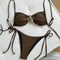 Womens Metal Starfish Bikini Set TieSide 2Piece Swimsuit 7