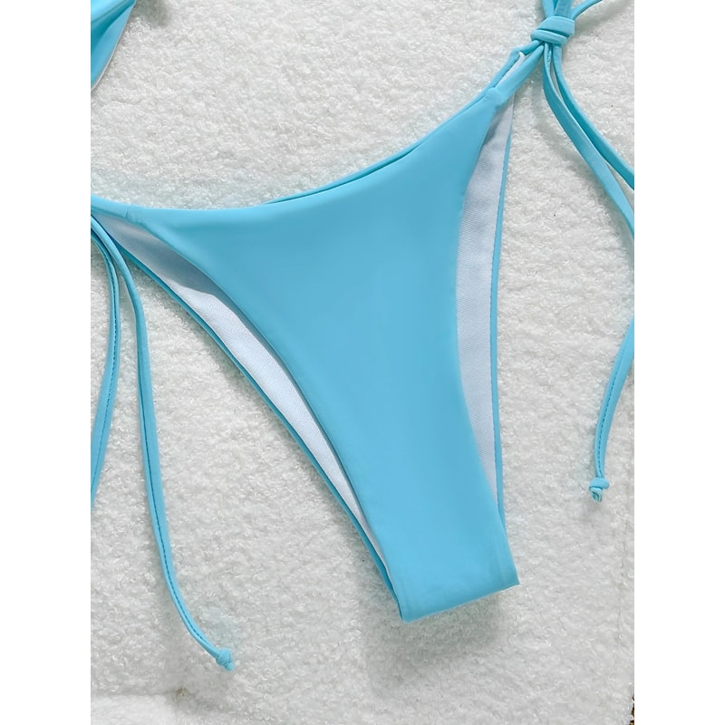 Womens Metal Starfish Bikini Set TieSide 2Piece Swimsuit 10