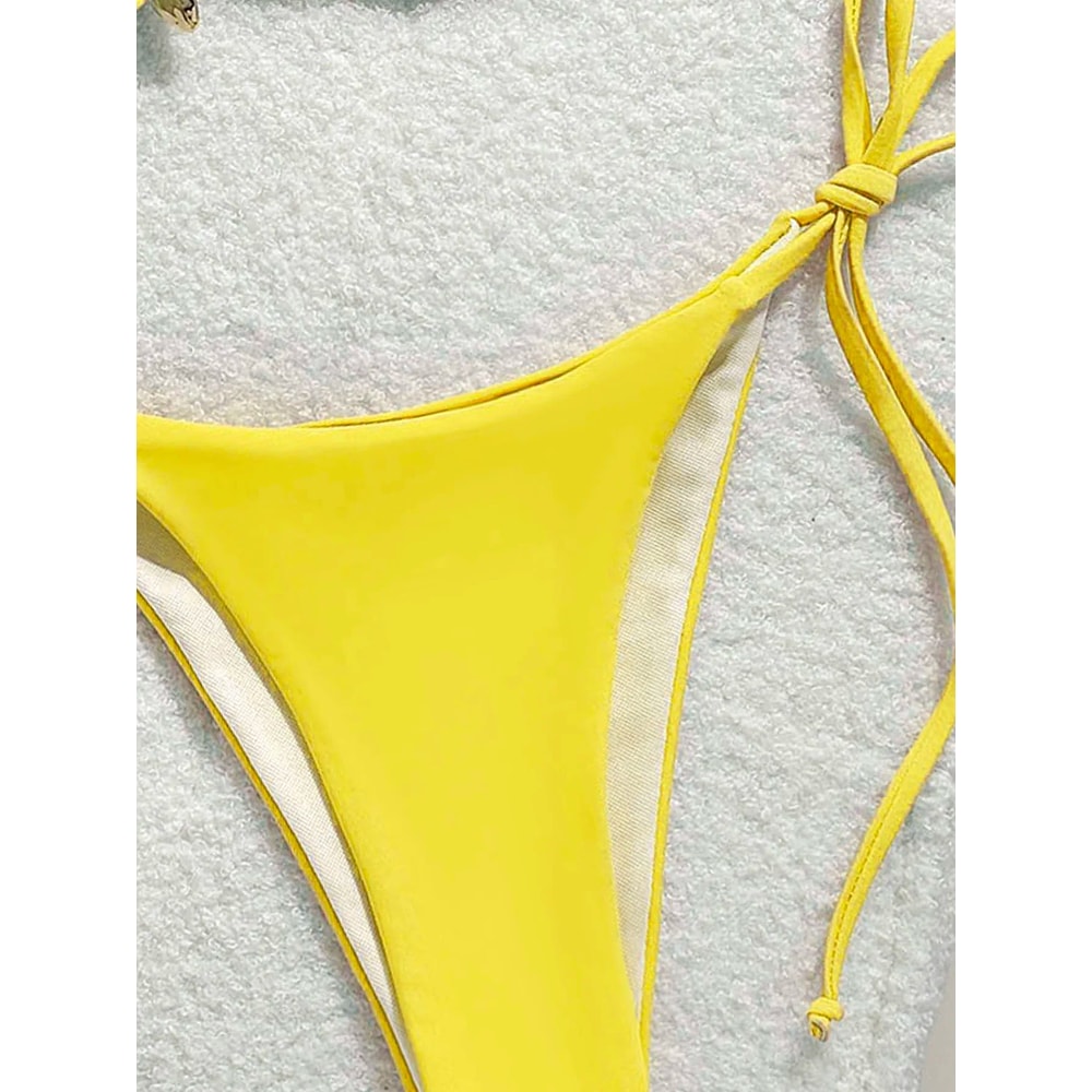 Womens Metal Starfish Bikini Set TieSide 2Piece Swimsuit 13