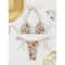 European American Printed Split Bikini Set Sexy Strap Swimsuit 4