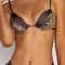 Leopard Print PushUp Triangle Bikini Set Women 2Piece Swimwear 2