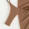 2025 Sexy Brown Halter PushUp Bikini Set With Skirt CoverUp 2