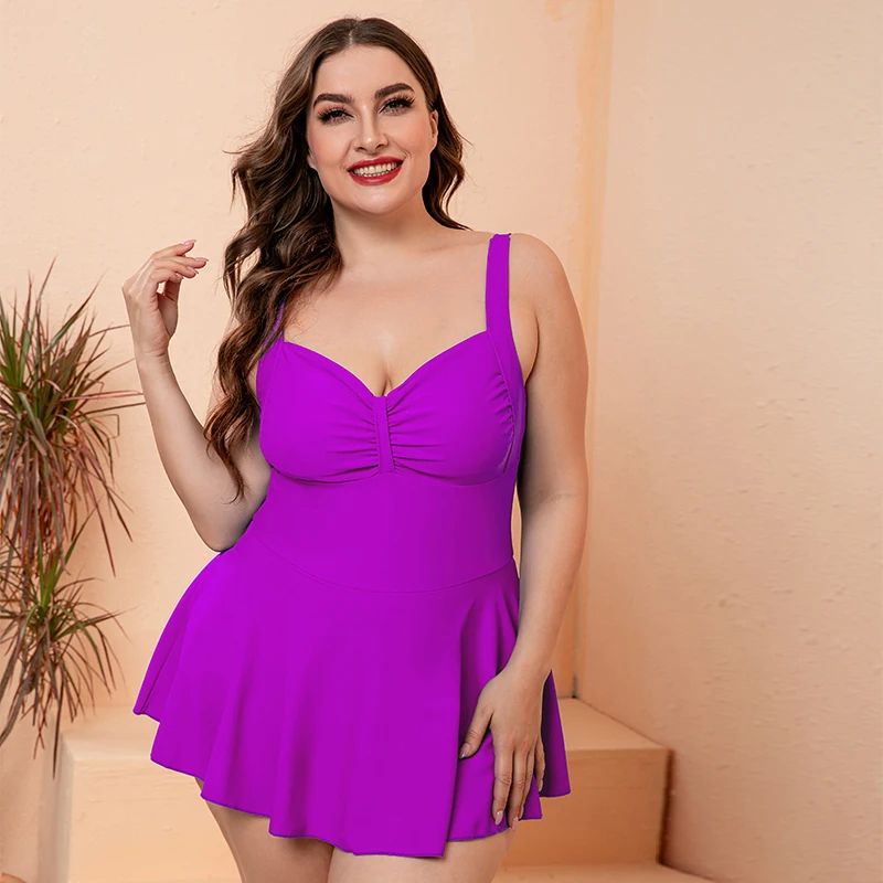 Large Size Womens Tankini Swimsuit 2025 Stylish Beachwear Set 0