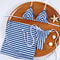 ZRTAK Striped Triangle Bikini Set Womens Micro Brazilian Swimwear 0
