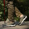 Mens Leather Casual Sneakers Lightweight Walking Shoes 13