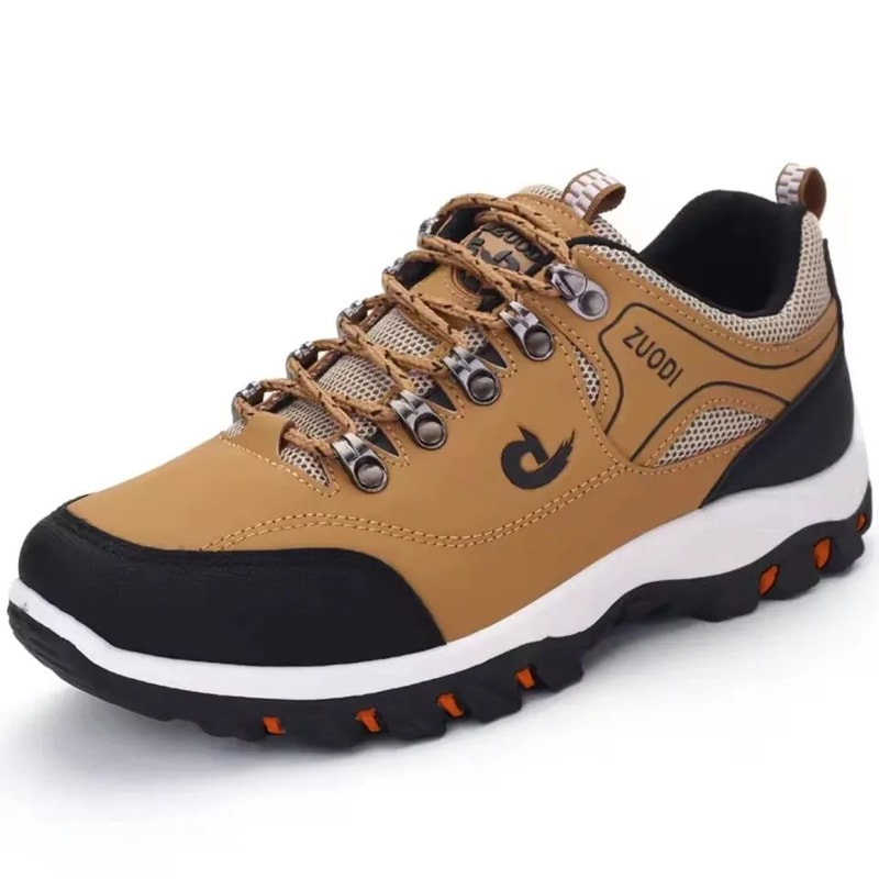 Mens Leather Casual Sneakers Lightweight Walking Shoes 17