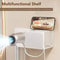 WallMounted Hair Dryer And Straightener Holder Organizer 1