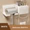 WallMounted Hair Dryer And Straightener Holder Organizer 14