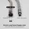 24inch Stainless Steel Faucet Connector Supply Hose 2Pack 1