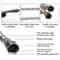 24inch Stainless Steel Faucet Connector Supply Hose 2Pack 3