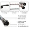 24inch Stainless Steel Faucet Connector Supply Hose 2Pack 3