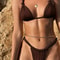 Womens High Cut String Bikini Set 4