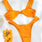 Womens High Cut String Bikini Set 8