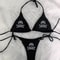 Y2K Rhinestone Skull Bikini Set 0
