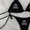 Y2K Rhinestone Skull Bikini Set 1
