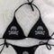 Y2K Rhinestone Skull Bikini Set 2