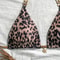 Leopard Print Halter Bikini Set 3