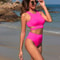 ZAFUL High Waisted Scoop Neck Bikini Set 3