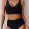 VigoBreviya Strapped High Waist Push Up Bikini Set 1