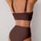 VigoBreviya Strapped High Waist Push Up Bikini Set 8