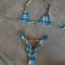 Plaid Micro Brazilian Bikini Set 1
